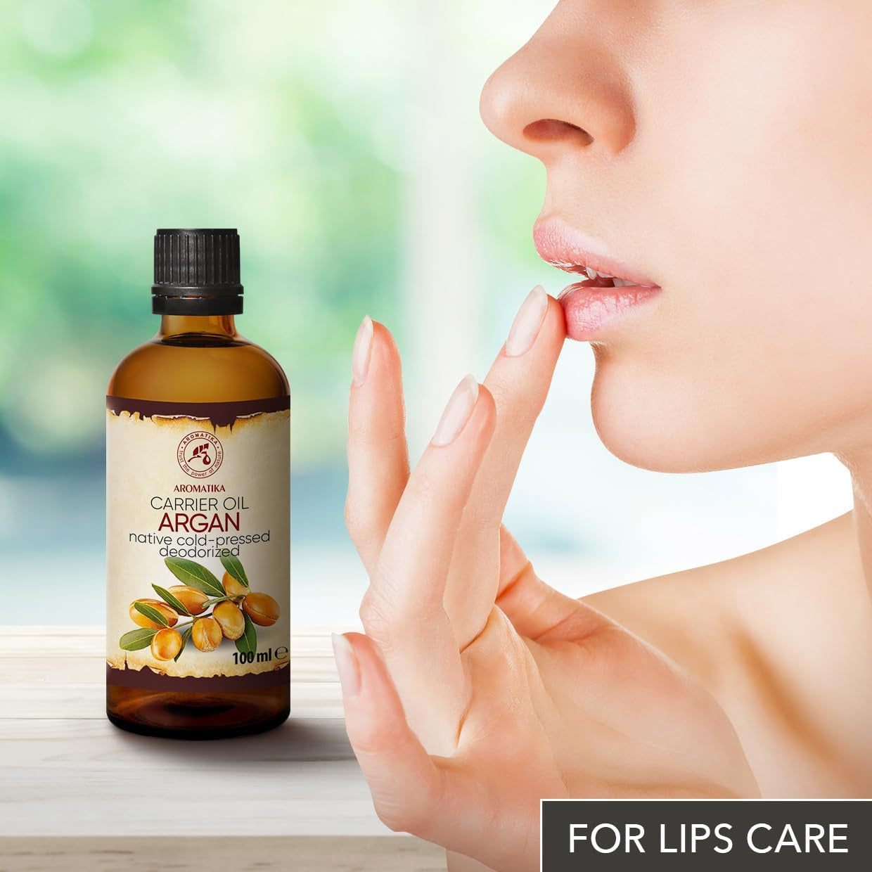 Argan Aceite 100Ml - Argania Spinosa Kernel - Marruecos - 100% Puro Y Natural - Cuidado Para Сabello - Pelo - Piel - Rostro - Cuerpo - Argan Oil 100Ml