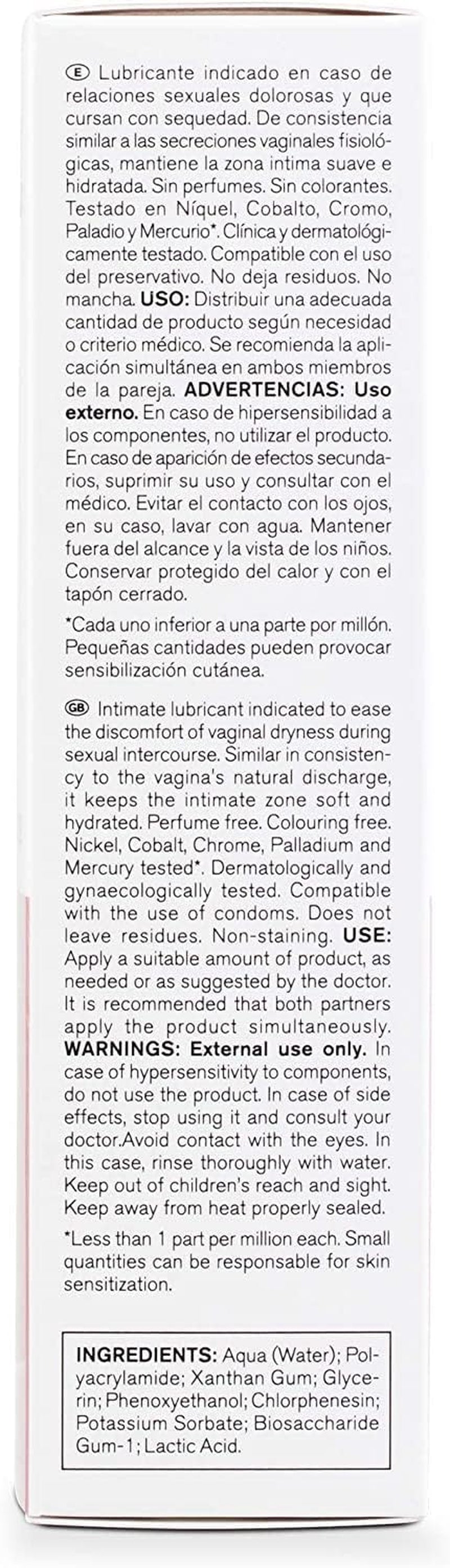 Cumlaude Lab - Pack Duplo Mucus, Gel Lubricante Íntimo, Con Ácido Hialurónico Y Ácido Láctico, Hidrata Y Suaviza La Zona Íntima, Sin Perfume Ni Colorantes - 2 X 30 Ml