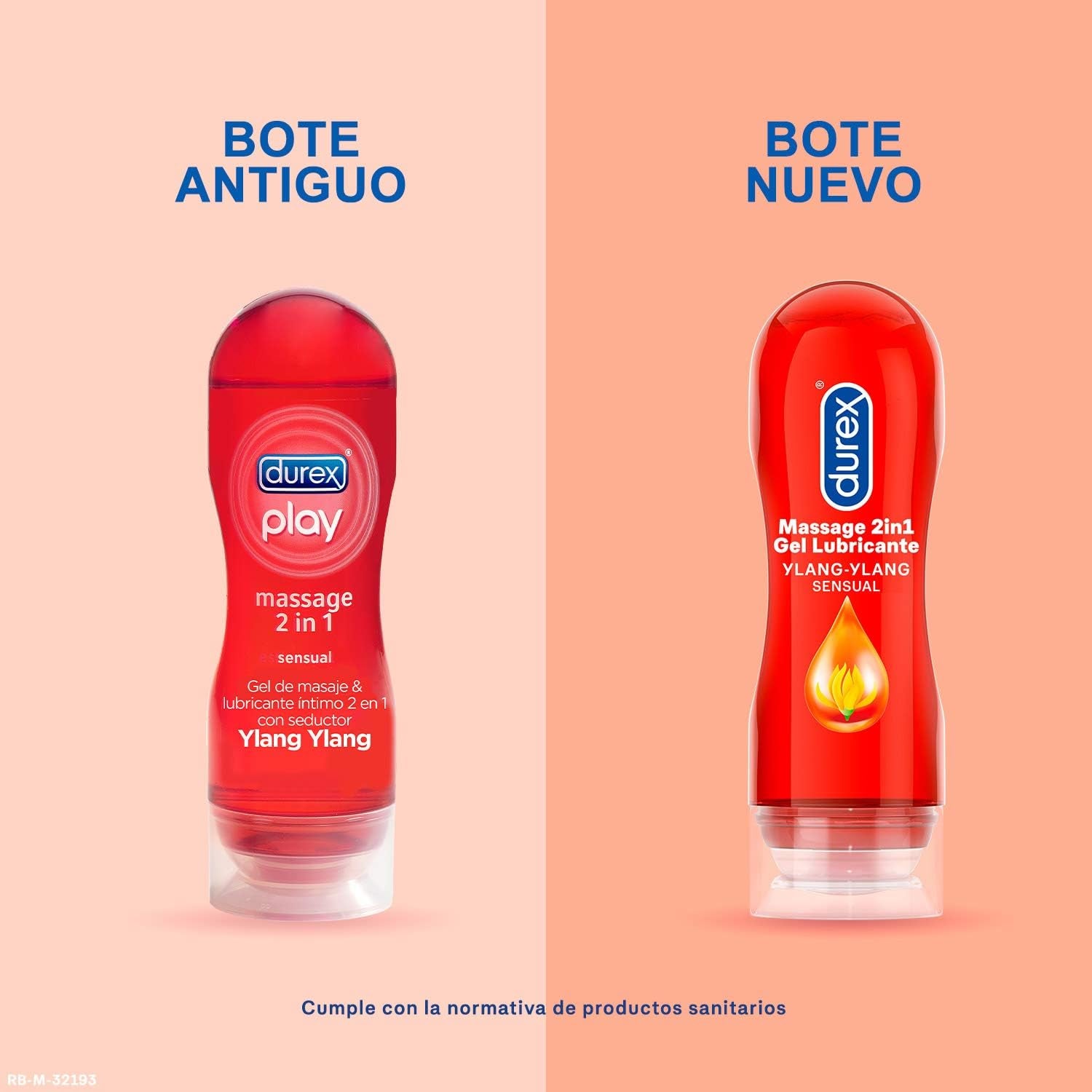 Durex Pack Gel Lubricante Massage Sensual 200Ml + Gel Intense Orgasmic 10 Ml, Pack Ahorro