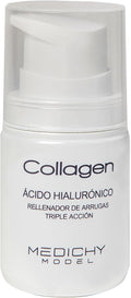 MEDICHY MODEL - Collagen Ácido Hialurónico - Hidratación Y Rejuvenecimiento Intensivo - Fórmula Antiedad Para Piel Firme Y Suave - 50 Ml