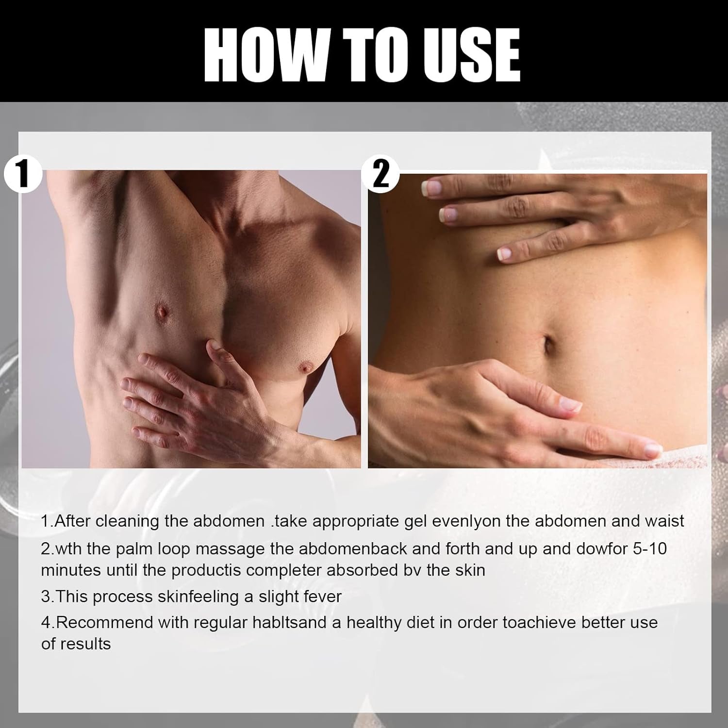 Abdominal Muscle Cream, Crema Anticelulítica, Crema Adelgazante, Crema Reafirmante Para Los Músculos, Crema Para Adelgazar Abdominal, Para Adelgazar Y Mejorar El Entrenamiento