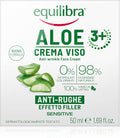Crema Facial Antiarrugas a Base De Aloe Vera Y Aloe 3+ 