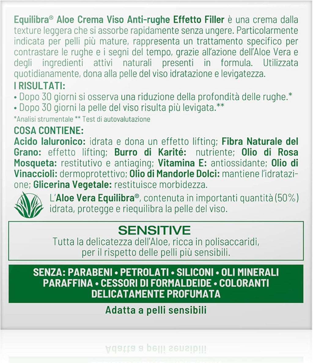 Crema Facial Antiarrugas a Base De Aloe Vera Y Aloe 3+ 