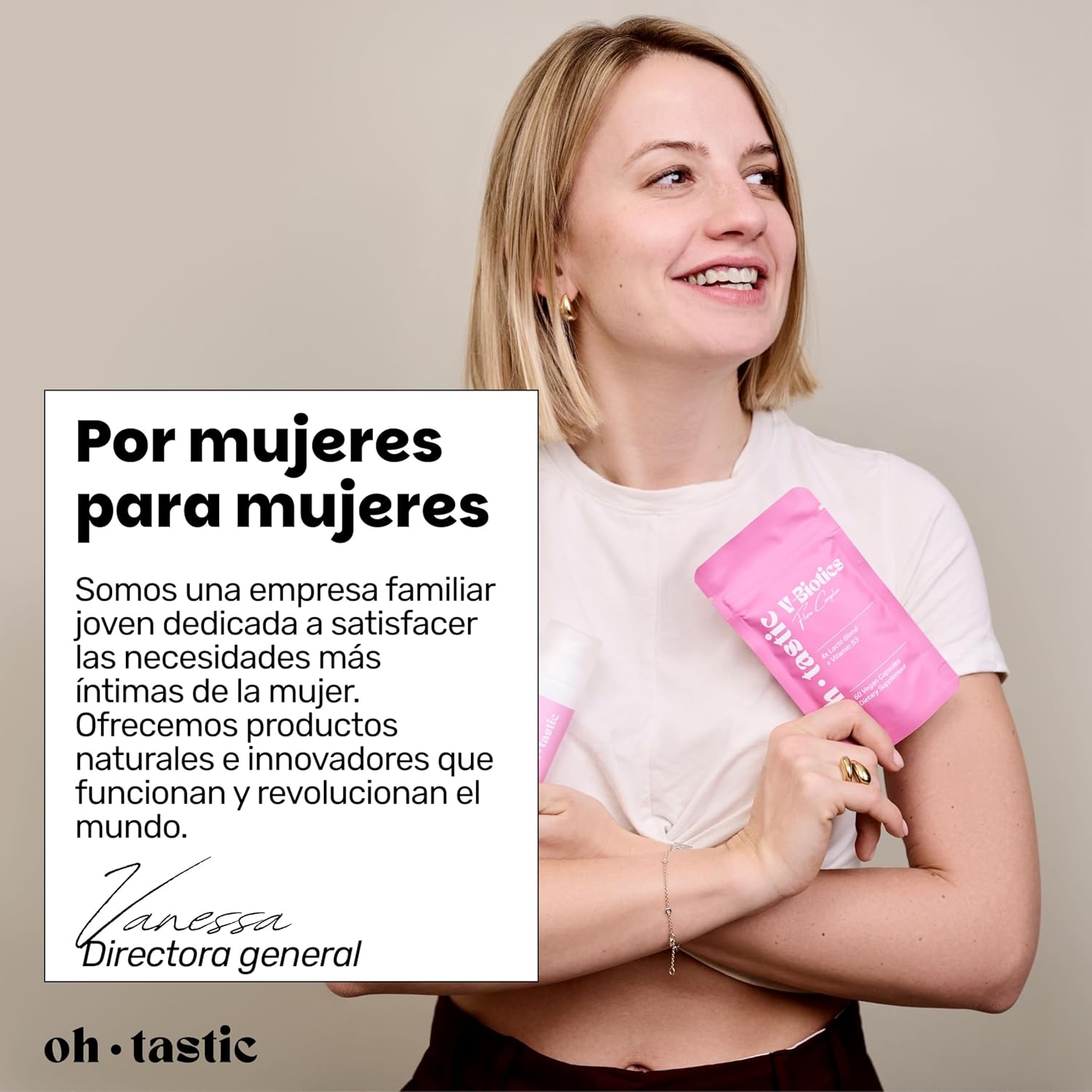 Lubricante Natural Con Acido Hialurónico Para Mujeres (50Ml)