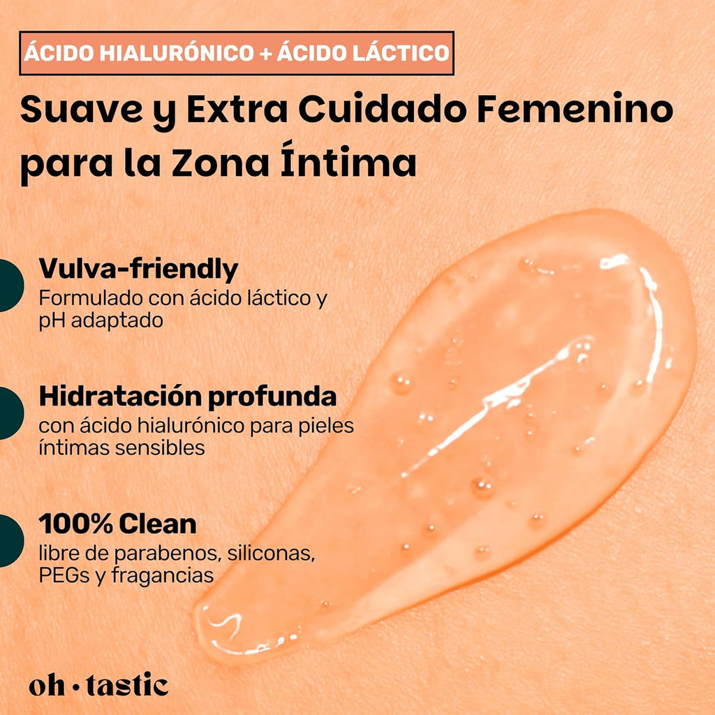 Lubricante Natural Con Acido Hialurónico Para Mujeres (50Ml)