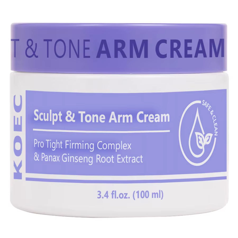 100Ml Purple Sculpt & Tone Arm Cream Lift and Firm Arm Cream Deeply Hydration Tightening Smoothing Loose Crepey Skin on the Arm