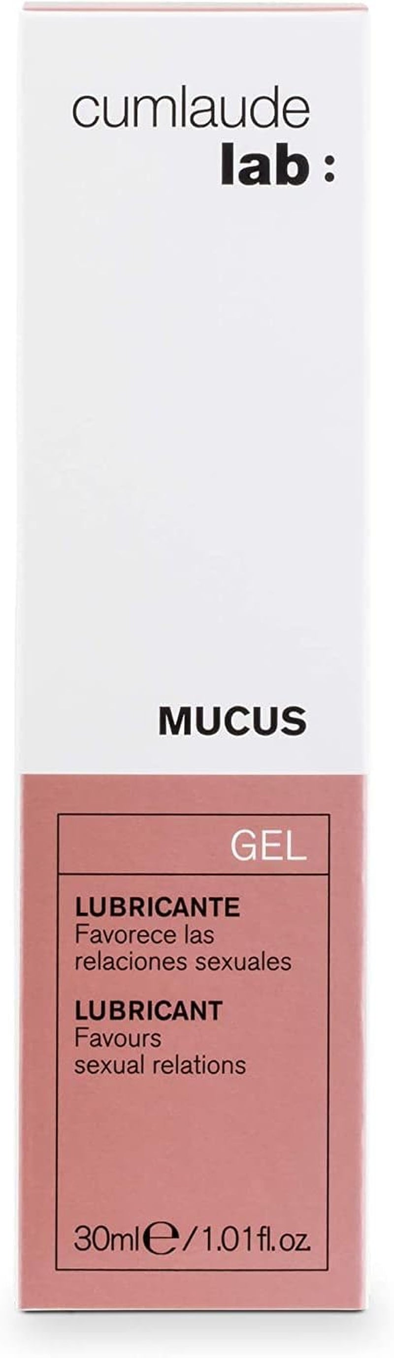 Cumlaude Lab - Pack Duplo Mucus, Gel Lubricante Íntimo, Con Ácido Hialurónico Y Ácido Láctico, Hidrata Y Suaviza La Zona Íntima, Sin Perfume Ni Colorantes - 2 X 30 Ml