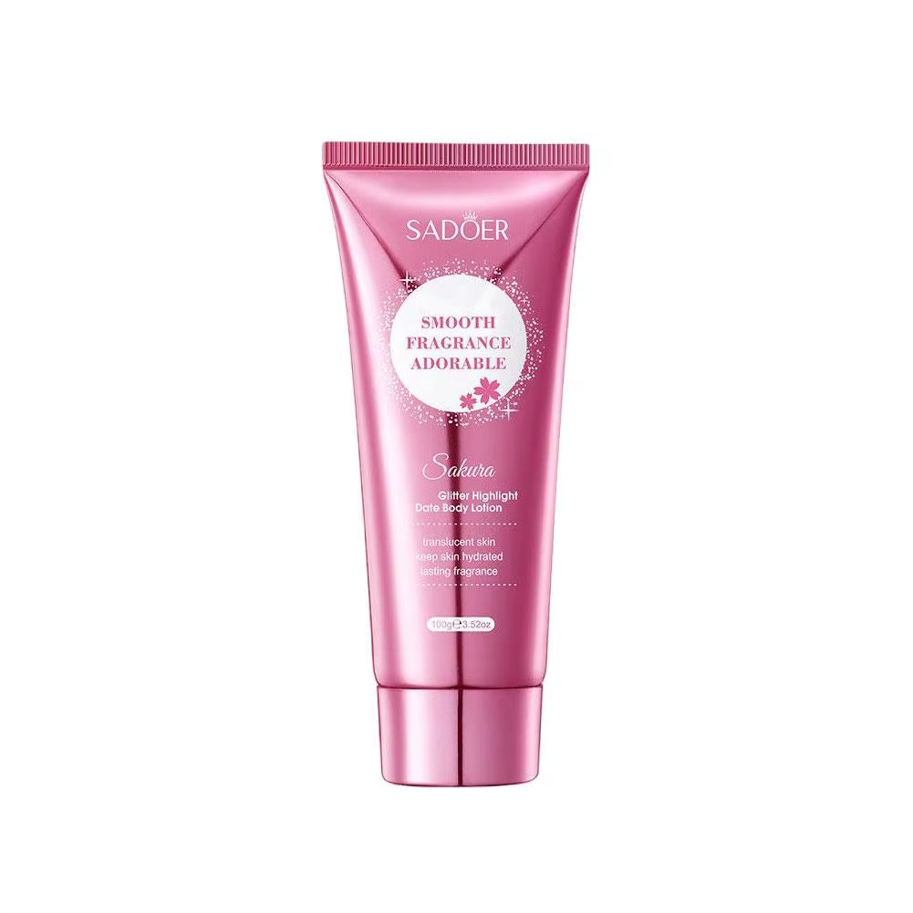 1PC Sakura Brightens Provides Korean the Skin Complexion Moisturizing Body Lotion Moisturizes Cream Body Care Skin 100Ml