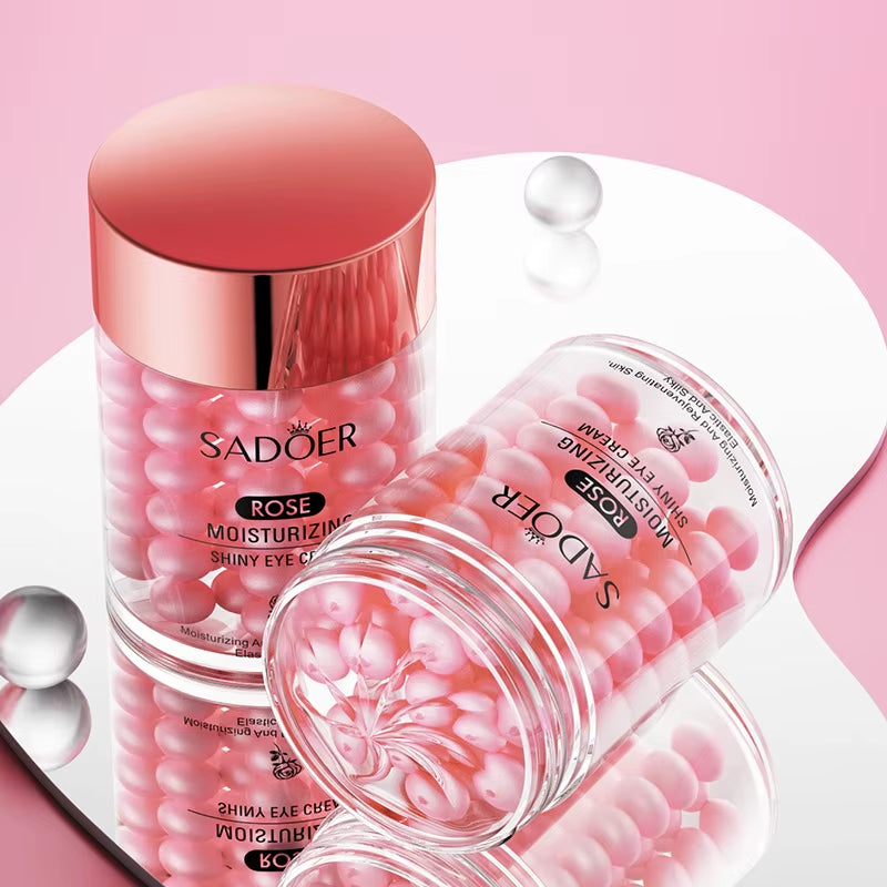 SADOER Rose Eye Cream anti Dark Circles Removal Eye Bags Firming Moisturizing Beauty Eyes Creams Skin Care Products