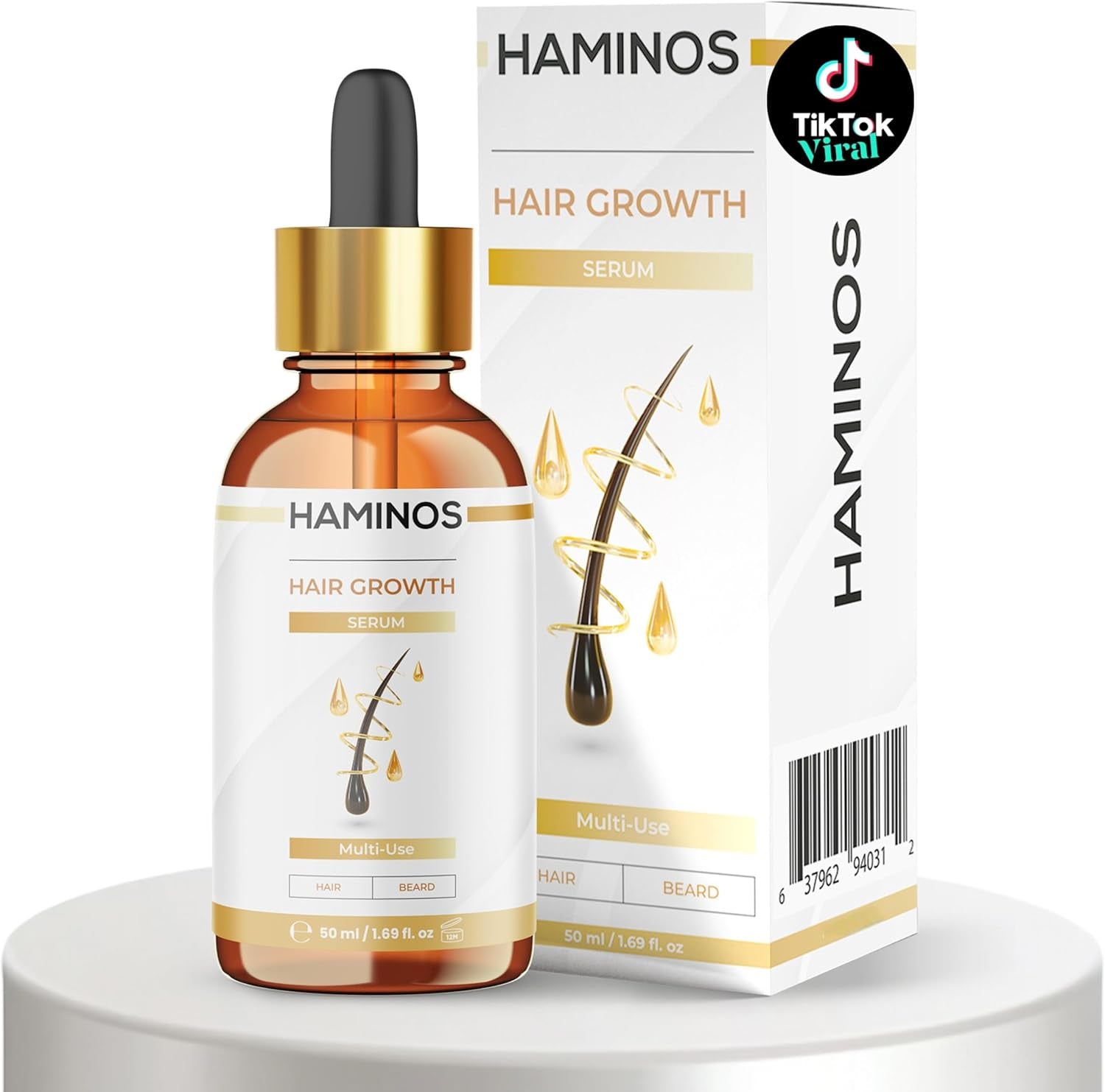 Sérum Crecimiento Capilar Con Romero, Jengibre, Ginseng Y Péptidos – Fortalece Y Estimula El Cabello – Anticaída, Hidratante Y Revitalizante - FÓRMULA ÚNICA (50 Ml)