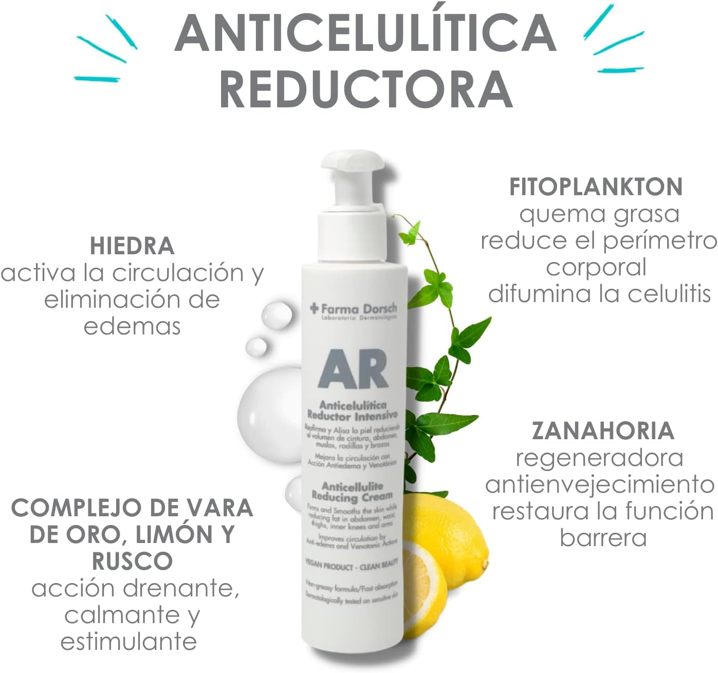 Farma Dorsch Crema Anticelulítica (Para Todo Tipo De Pieles) - 200 Ml.